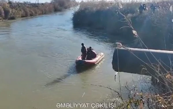 İmişlidə 10 yaşlı uşaq kanala düşüb, axtarış aparılır - VİDEO