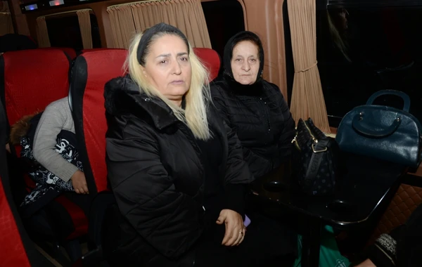 Laçın şəhərinə növbəti köç karvanı yola düşüb - FOTO