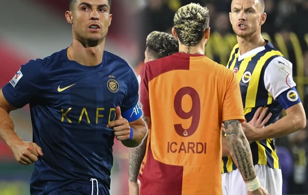 Ronaldo “Qalatasaray” - “Fənərbağça” matçını stadiondan izləyəcək