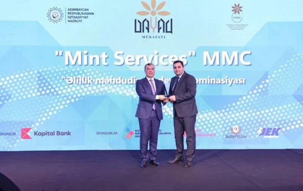 Cari ildə fəaliyyəti ilə seçilən biznes subyektlərinə KOBİA tərəfindən “Dayaq” mükafatı təqdim edilib - FOTO