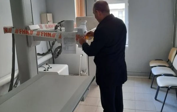 FHN 2 saylı Klinik Psixiatriya Xəstəxanasının rentgen-müayinə fəaliyyətini dayandırdı - FOTO