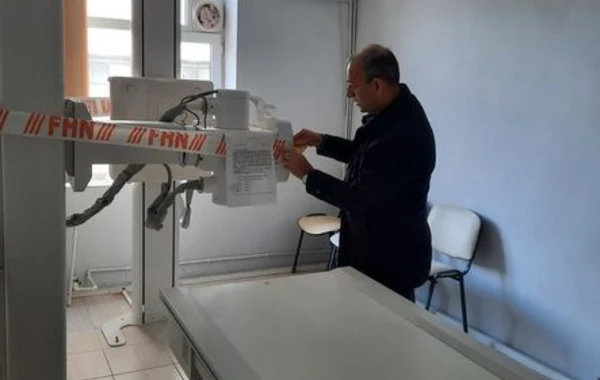 FHN 2 saylı Klinik Psixiatriya Xəstəxanasının rentgen-müayinə fəaliyyətini dayandırdı - FOTO