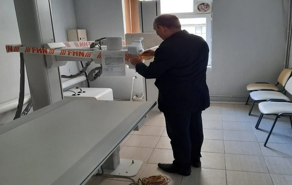 FHN 2 saylı Klinik Psixiatriya Xəstəxanasının rentgen-müayinə fəaliyyətini dayandırdı - FOTO