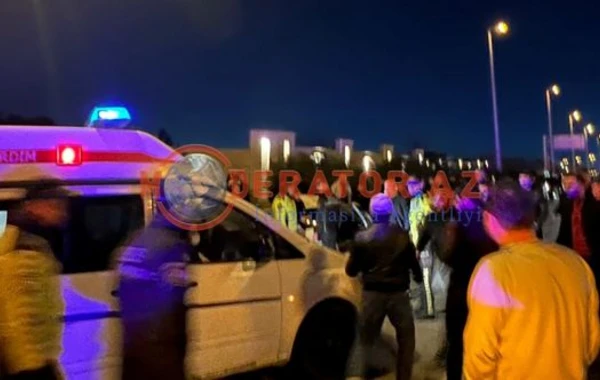 Aeroport yolunda ağır qəza - FOTO/VİDEO