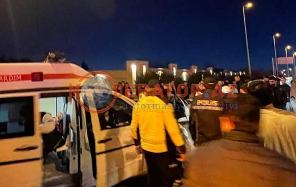 Aeroport yolunda ağır qəza - FOTO/VİDEO