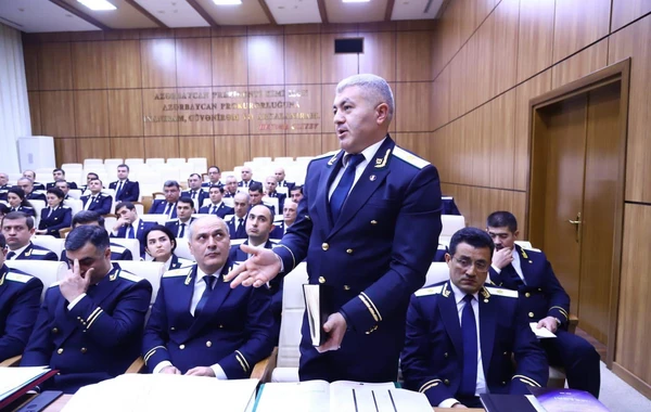 Baş Prokurorluqda əməliyyat müşavirəsi keçirilib - FOTO