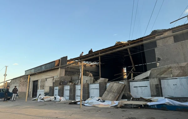 Nazirlik daha bir ərazidə qanunsuz tikililəri sökdü - FOTO/VİDEO