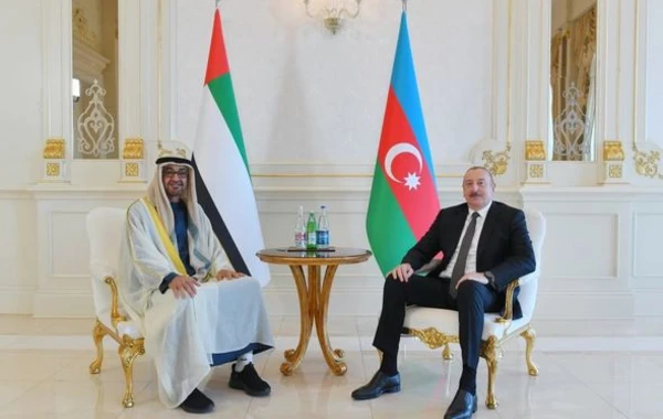 Состоялась встреча президентов Азербайджана и ОАЭ в расширенном составе - ОБНОВЛЕНО + ФОТО