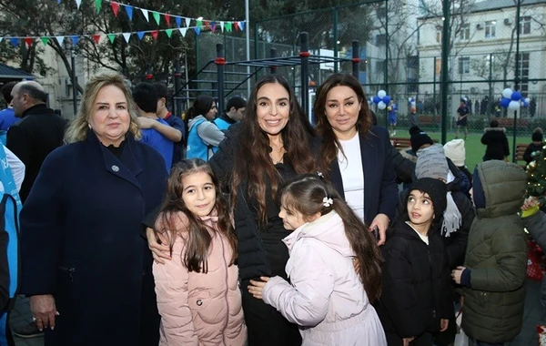 Leyla Əliyevanın iştirakı ilə “Bizim həyət” layihəsi çərçivəsində daha iki həyət yenilənərək sakinlərin istifadəsinə verilib - FOTO