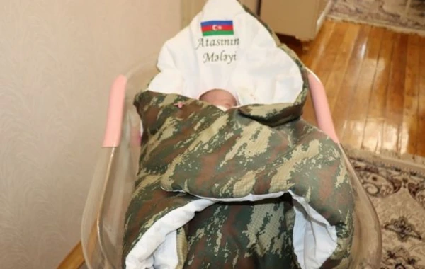 Фонд YAŞAT позаботился о ребенке героя, погибшего в ходе антитеррористических мероприятий - ФОТО