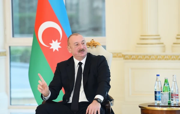 Президент Ильхам Алиев дал интервью местным телеканалам - ОБНОВЛЕНО + ФОТО/ВИДЕО