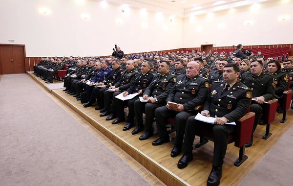 Azərbaycan Ordusunun kadr işləri üzrə heyəti ilə təlim-metodiki toplanış keçirilib - FOTO