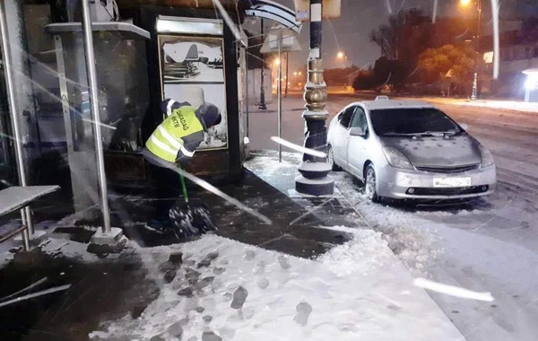 BŞİH-in kommunal strukturları gecə gücləndirilmiş iş rejimində çalışıblar - FOTO