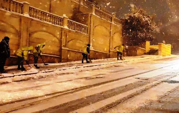 BŞİH-in kommunal strukturları gecə gücləndirilmiş iş rejimində çalışıblar - FOTO