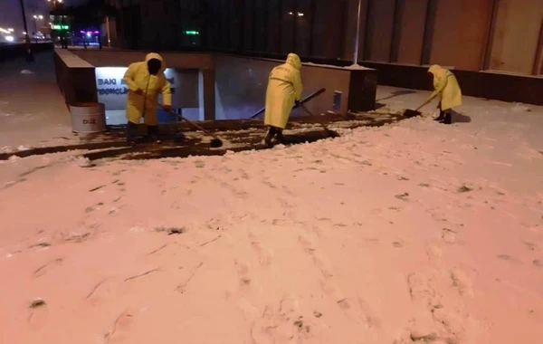 BŞİH-in kommunal strukturları gecə gücləndirilmiş iş rejimində çalışıblar - FOTO