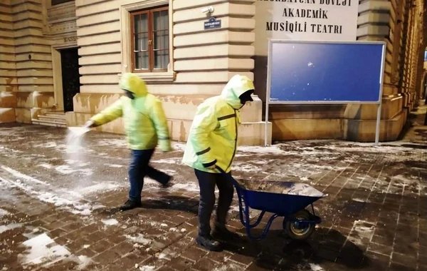 BŞİH-in kommunal strukturları gecə gücləndirilmiş iş rejimində çalışıblar - FOTO