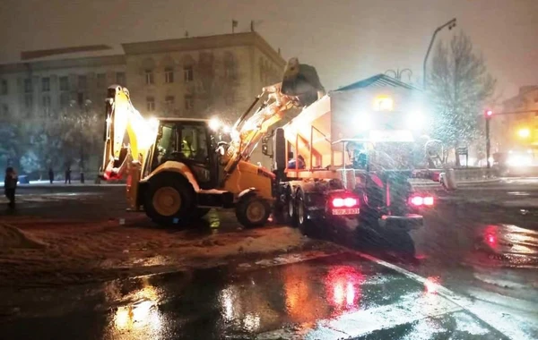 BŞİH-in kommunal strukturları gecə gücləndirilmiş iş rejimində çalışıblar - FOTO