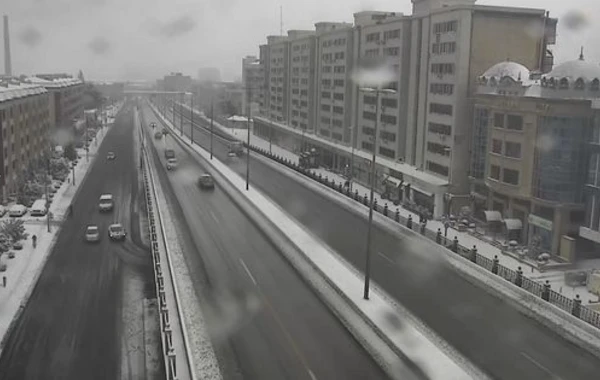 МВД Азербайджана: Летальных ДТП из-за снежной погоды не зафиксировано - ОБНОВЛЕНО + ФОТО