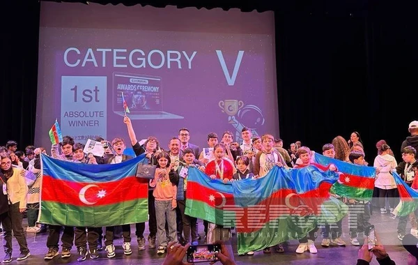 Azərbaycanlı məktəblilər ABŞ-də keçirilən olimpiadada iştirak ediblər - FOTO