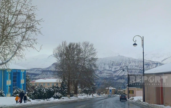 Ordubadın füsunkar qış mənzərəsi - FOTOREPORTAJ
