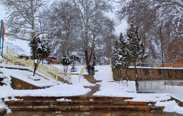 Ordubadın füsunkar qış mənzərəsi - FOTOREPORTAJ