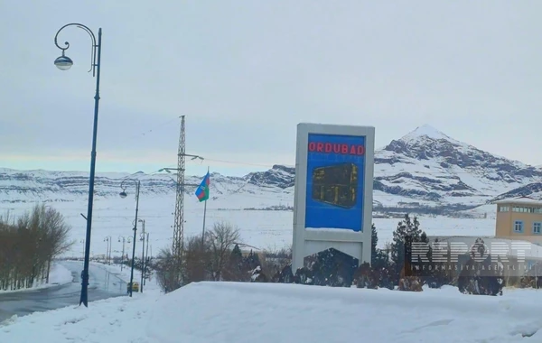 Ordubadın füsunkar qış mənzərəsi - FOTOREPORTAJ