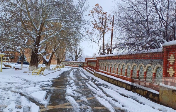 Ordubadın füsunkar qış mənzərəsi - FOTOREPORTAJ