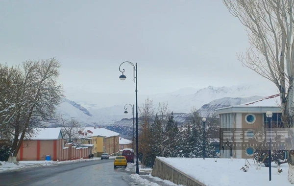 Ordubadın füsunkar qış mənzərəsi - FOTOREPORTAJ