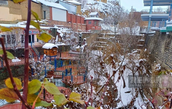 Ordubadın füsunkar qış mənzərəsi - FOTOREPORTAJ