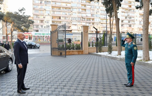 Prezident Bakıda DSX-nin yeni hərbi hospital kompleksinin açılışında iştirak edib - YENİLƏNİB - FOTO