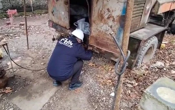 Qazaxda qazdoldurma məntəqəsinin fəaliyyəti dayandırılıb - FOTO/VİDEO