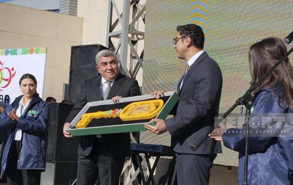 Qubada “İdman paytaxtı 2024” layihəsinin açılış mərasimi keçirilib - FOTO