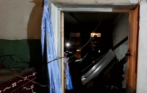 Sumqayıtda yataqxanada partlayış baş verib - Yaralılar var - YENİLƏNİB - FOTO/VİDEO