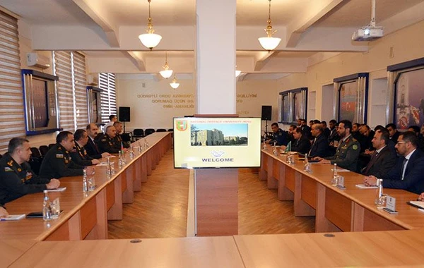 Azərbaycan və Ərəbistan arasında hərbi təhsil sahəsində əməkdaşlıq müzakirə edilib - FOTO