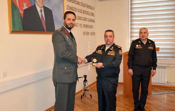 Azərbaycan və Ərəbistan arasında hərbi təhsil sahəsində əməkdaşlıq müzakirə edilib - FOTO