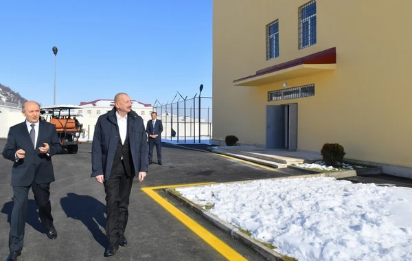 Lənkəranda müasir penitensiar kompleks istifadəyə verilib - YENİLƏNİB - FOTO