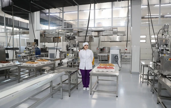 İlham Əliyev Lənkəranda qənnadı məhsullarının istehsalı müəssisəsinin fəaliyyəti ilə tanış olub - YENİLƏNİB - FOTO