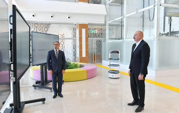 Prezident Lənkəran regional “ASAN xidmət” mərkəzinin açılışını edib - FOTO