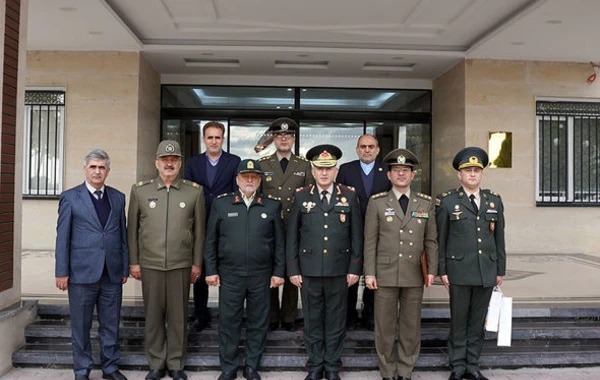 Azərbaycan və İran generalları görüşdülər - FOTO
