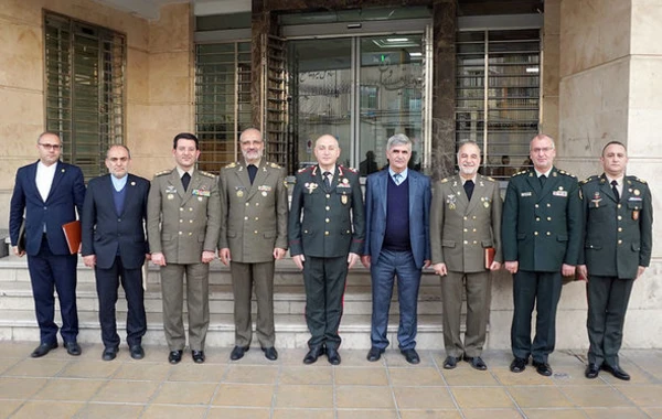 Azərbaycan və İran generalları görüşdülər - FOTO