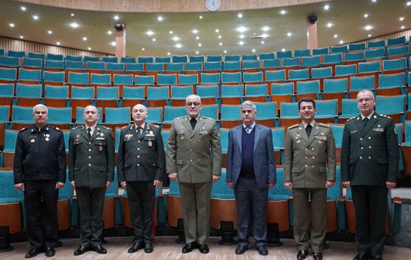 Azərbaycan və İran generalları görüşdülər - FOTO