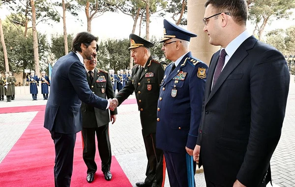 Zakir Həsənov slovakiyalı həmkarı ilə görüşüb - FOTO/VİDEO