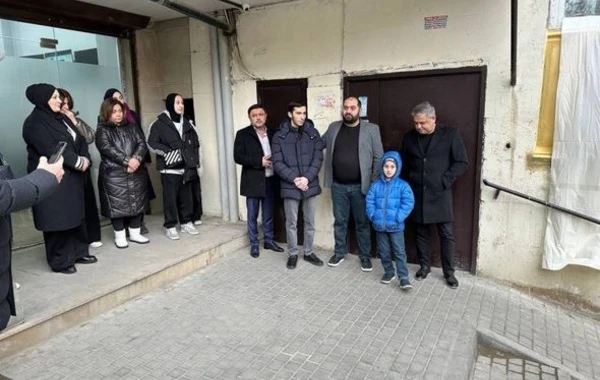 Hacı Şahinin barelyefinin açılışı oldu - FOTO