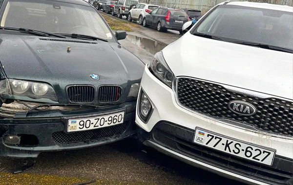 Bakıda dəmir yolu stansiyasında zəncirvari qəza olub - FOTO