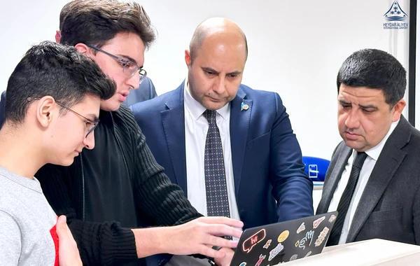 Bakı hava limanında ADA Məktəbinin şagirdləri üçün ekskursiya keçirilib - FOTO