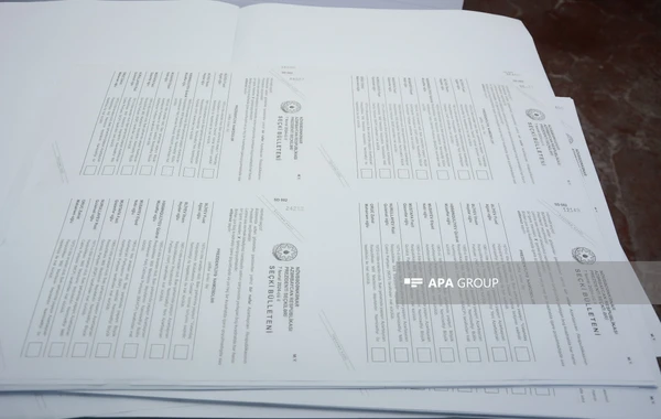 Azərbaycanda prezident seçkiləri ilə bağlı bülletenlərin çapına başlanılıb - FOTO/VİDEO - YENİLƏNİB