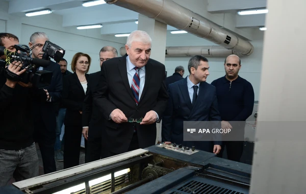 Azərbaycanda prezident seçkiləri ilə bağlı bülletenlərin çapına başlanılıb - FOTO/VİDEO - YENİLƏNİB