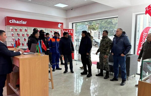 Xankəndi şəhərində ilk mobil operator mağazası fəaliyyətə başladı - FOTO