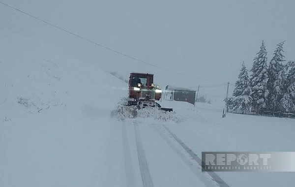 Elektrikin bərpası üçün Bakıdan Cəlilabada texnika və canlı qüvvələr cəlb olunub - FOTO
