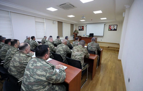 Kərim Vəliyev Azərbaycan Ordusunun döyüş hazırlığını yüksək qiymətləndirib - FOTO/VİDEO